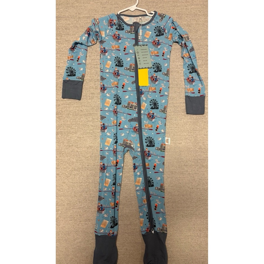 NEW NWT Bamboo Bliss Size 4T Zippy Pajama Blue